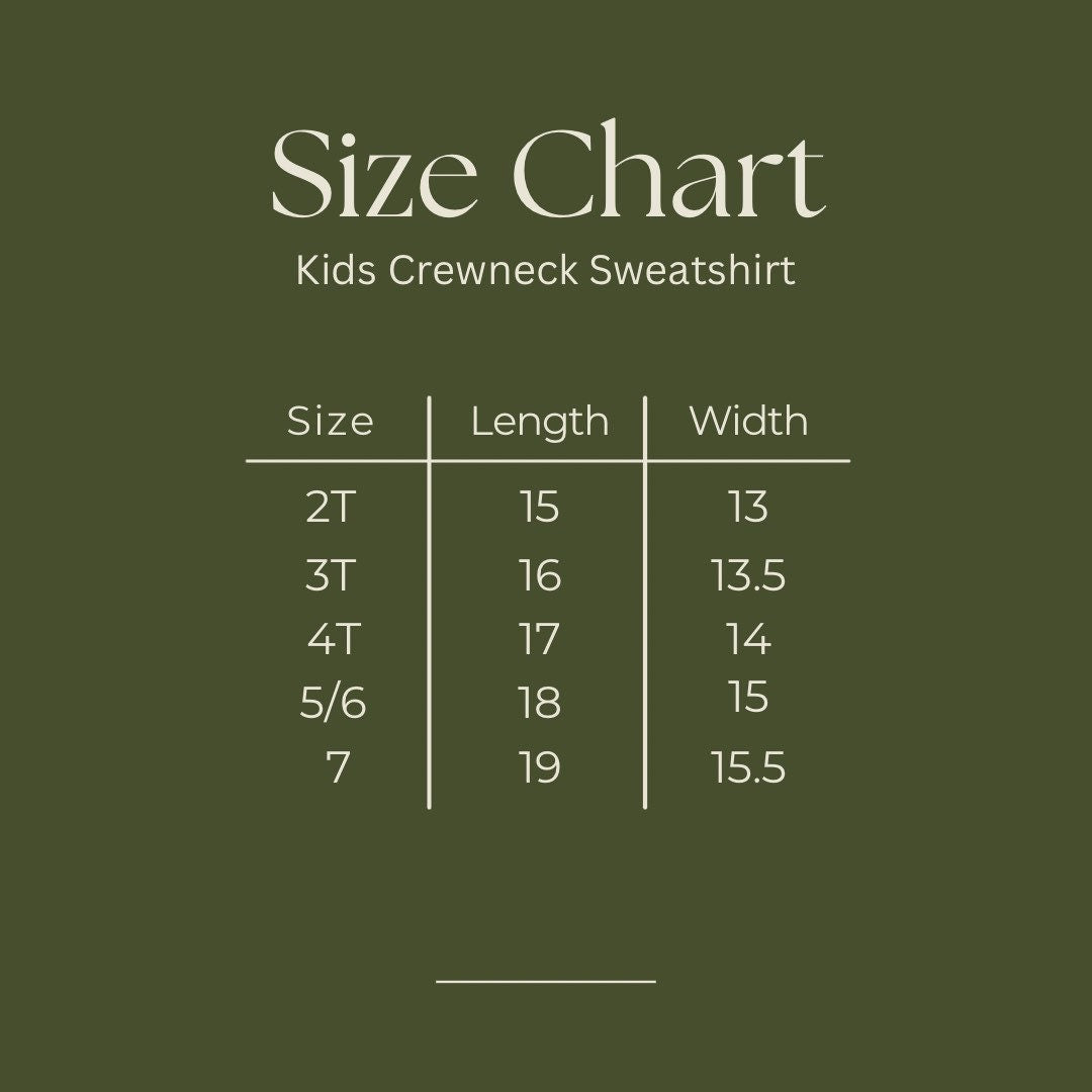 Embroidered Kids Strawberry Sweatshirt: Stitched Fruit Crewneck