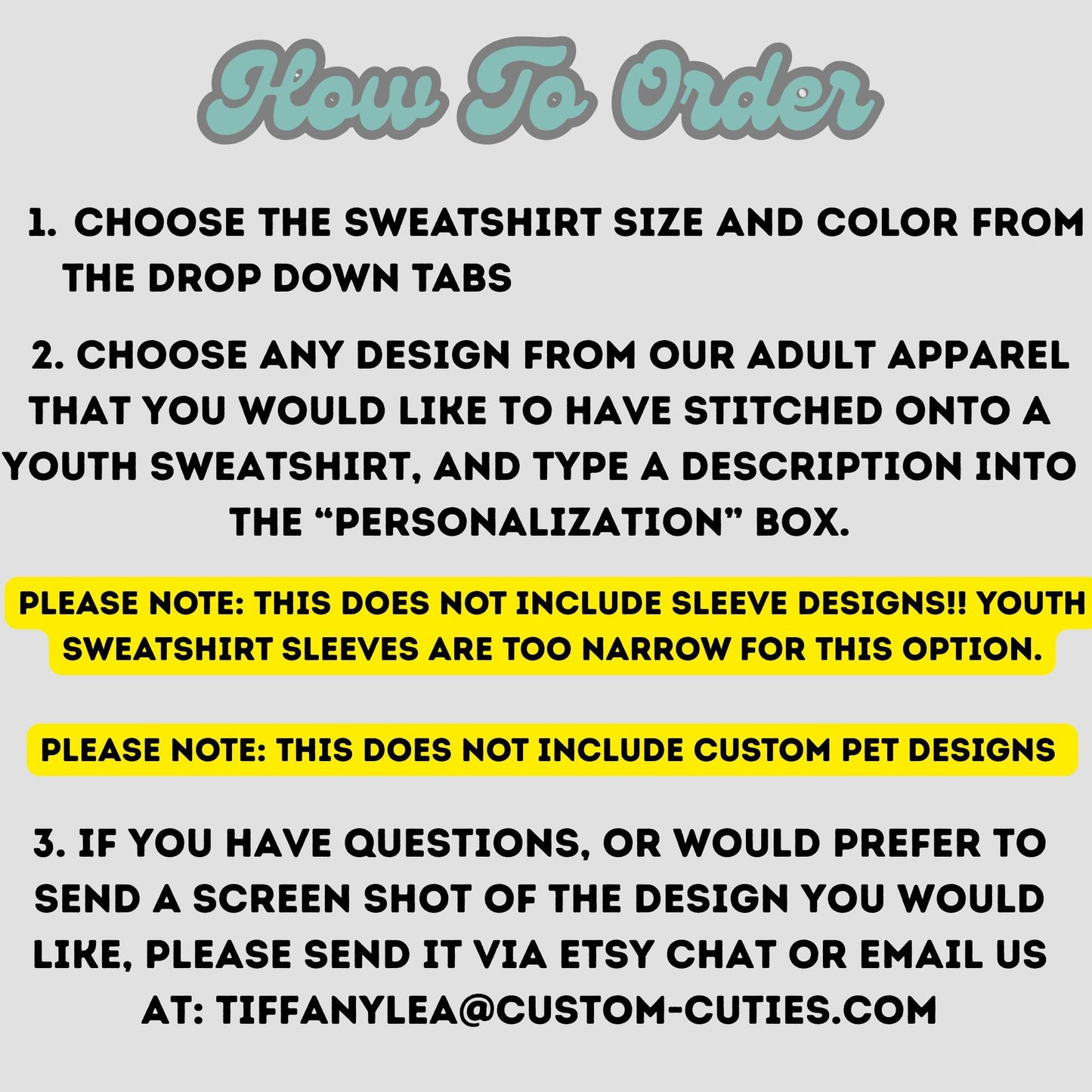 Youth Unisex Embroidered "Choose Your Own Design" Hoodie: Children's Personalized Gildan Pullover