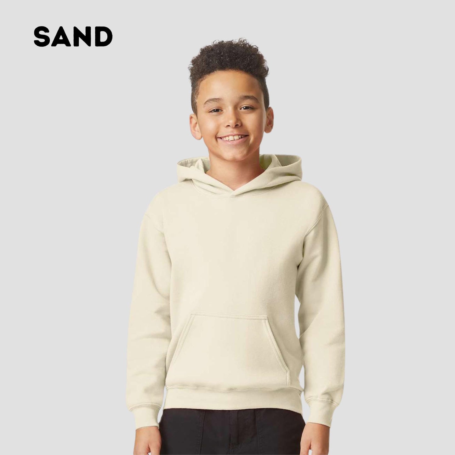 Youth Unisex Embroidered "Choose Your Own Design" Hoodie: Children's Personalized Gildan Pullover