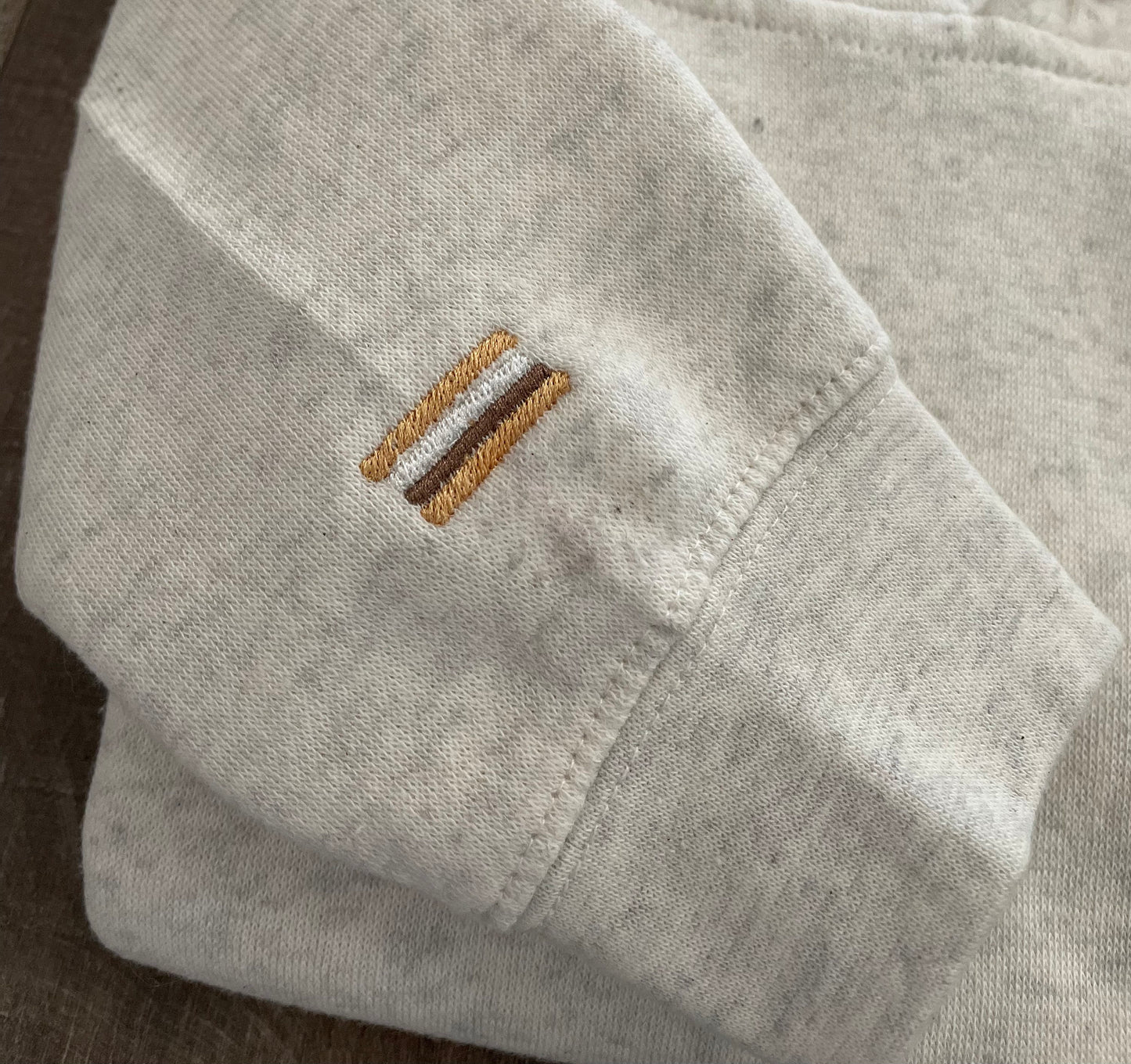 Embroidered Campfire S'more Crewneck Sweatshirt: Bonfire Camping Sweater