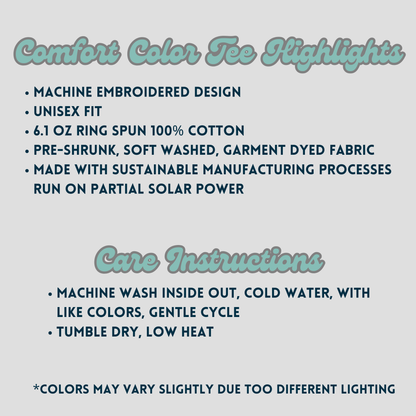 Embroidered Alligator Chomp T-shirt - Funny Reptile Tee