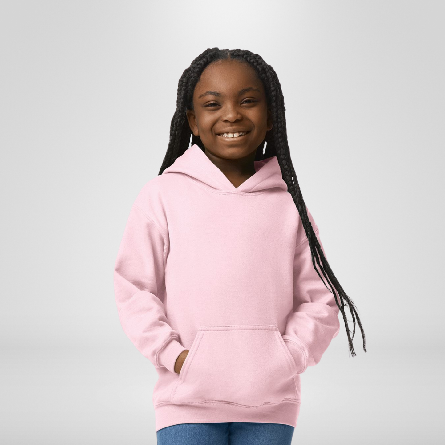 Youth Unisex Embroidered "Choose Your Own Design" Hoodie: Children's Personalized Gildan Pullover
