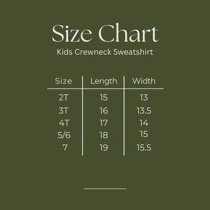 Embroidered Kids Strawberry Sweatshirt: Stitched Fruit Crewneck