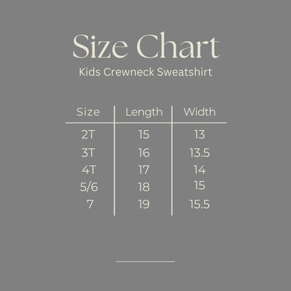 Toddler and Youth Unisex Embroidered Ombre Monogram Kids Sweatshirt: Personalized Initial Pullover