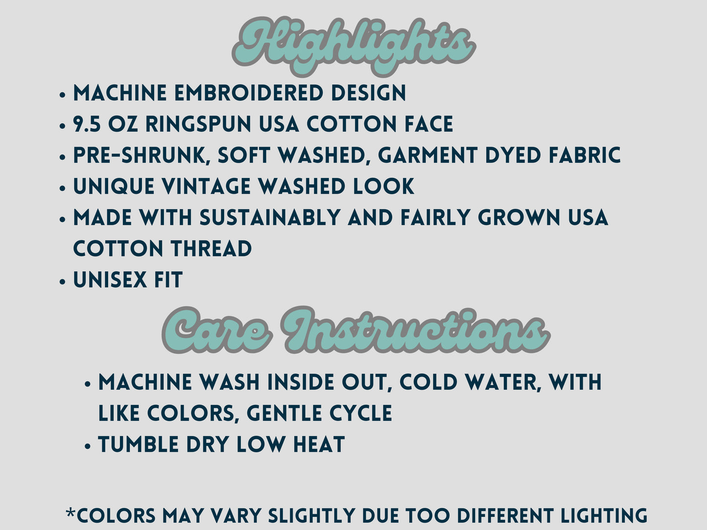 Embroidered Gingerbread Sweatshirt: Jingle Batch Baker Pigment-Dyed Christmas Pullover